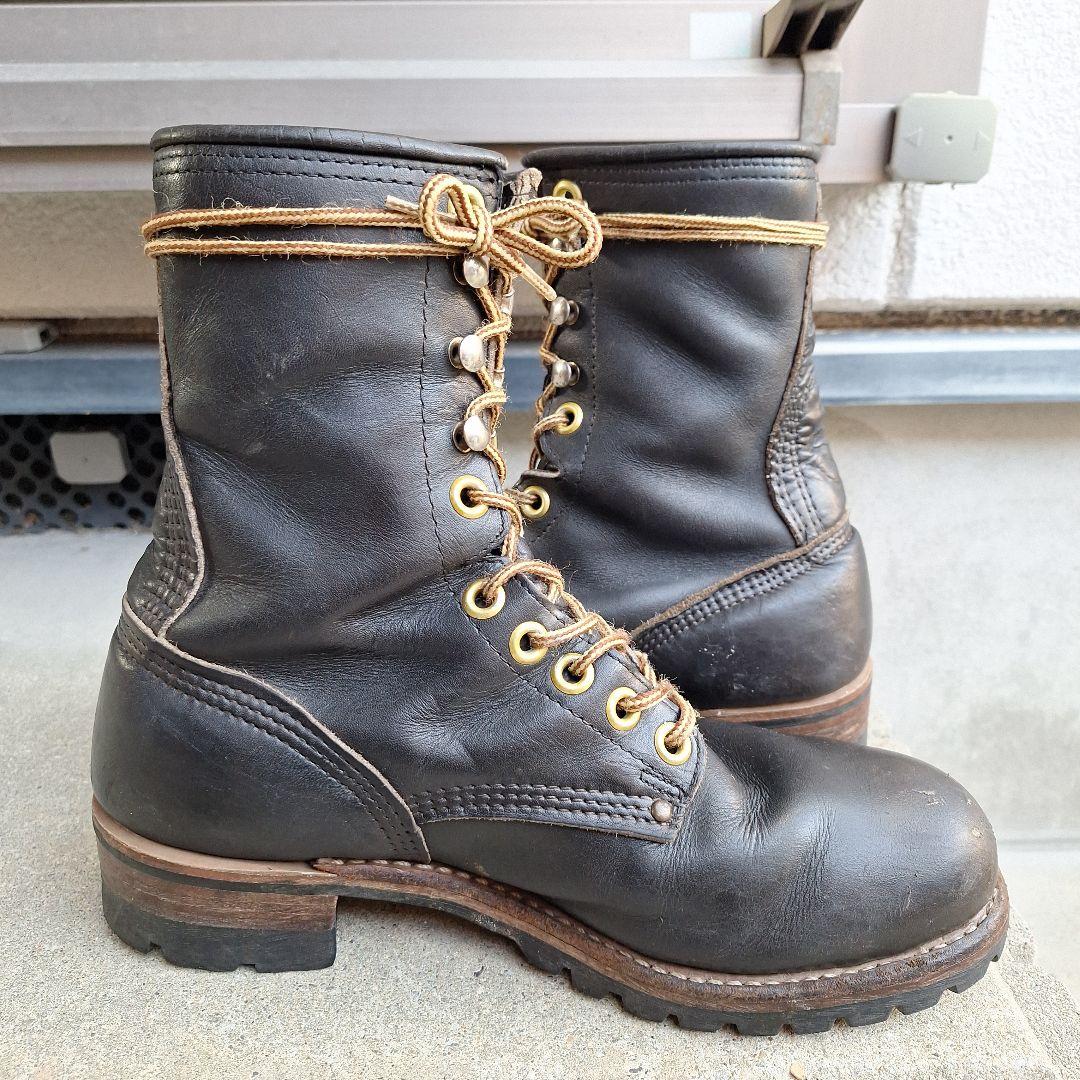 w*e様 CAROLINA PT91 VINTAGE ロガーブーツ　8E 茶芯