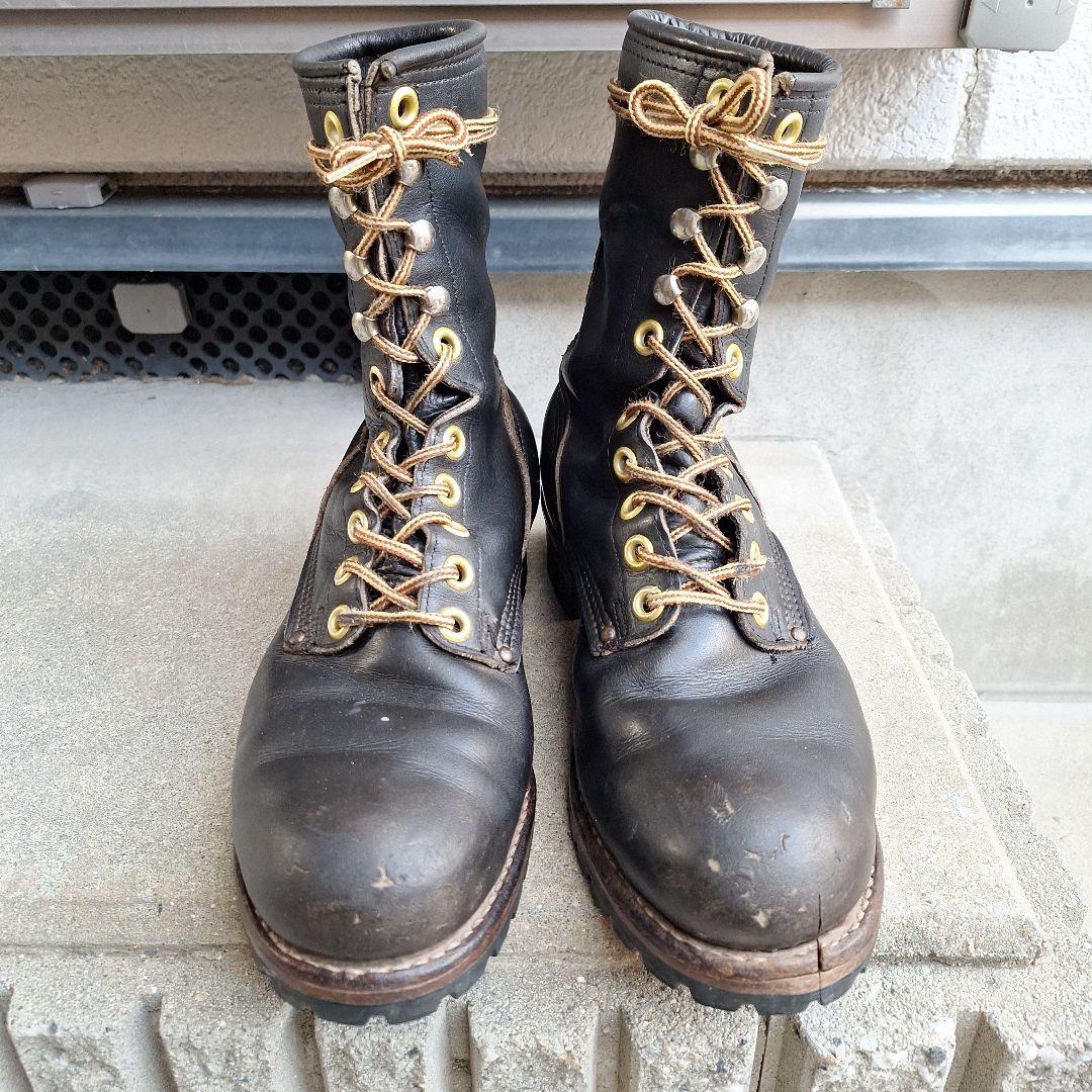 w*e様 CAROLINA PT91 VINTAGE ロガーブーツ　8E 茶芯