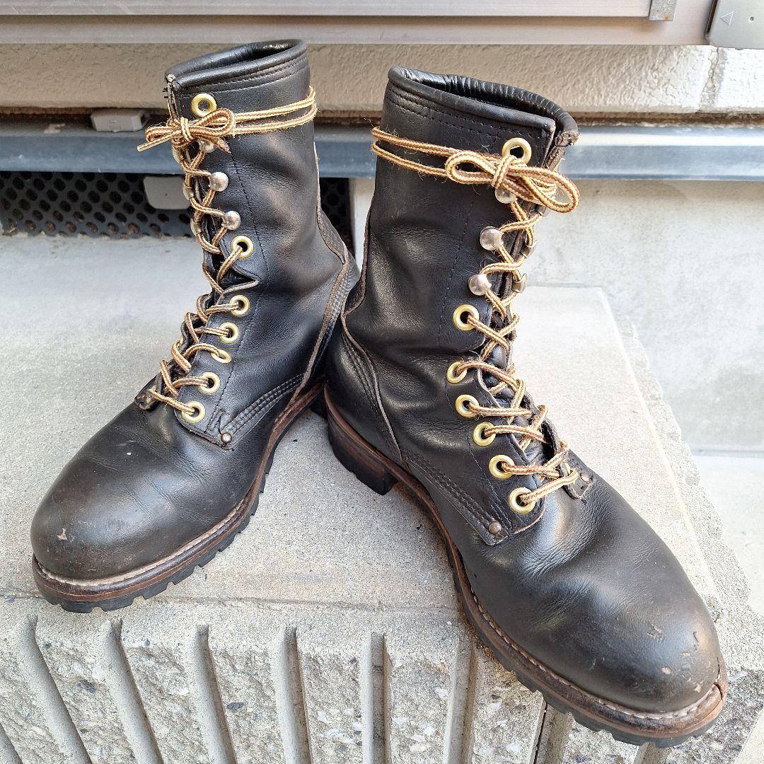 w*e様 CAROLINA PT91 VINTAGE ロガーブーツ　8E 茶芯