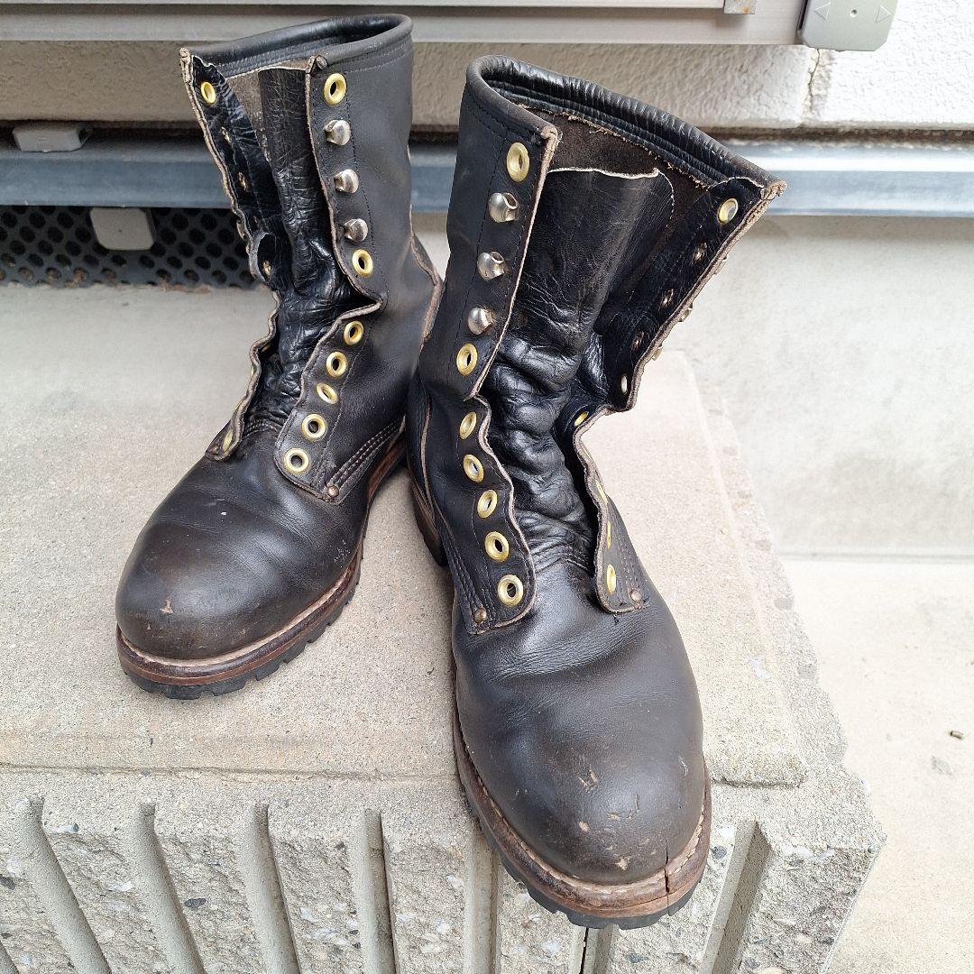 w*e様 CAROLINA PT91 VINTAGE ロガーブーツ　8E 茶芯