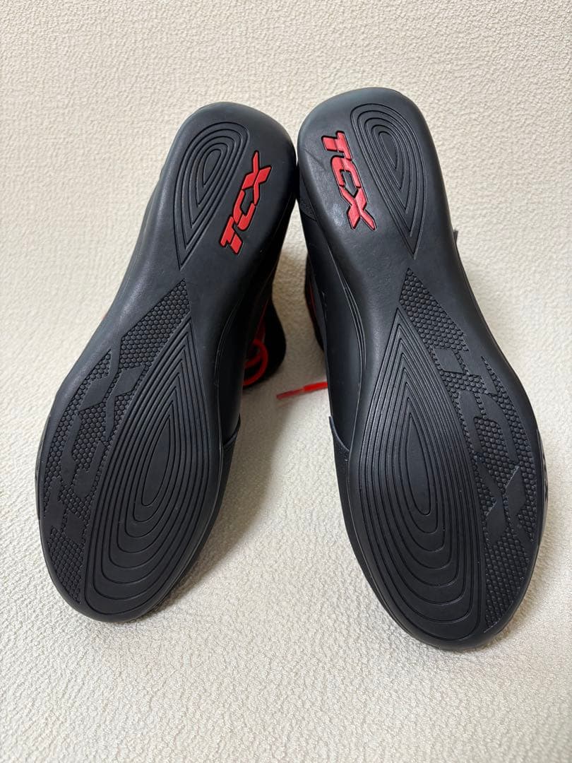 Ducati Corse バイク用靴 ブラック/レッド