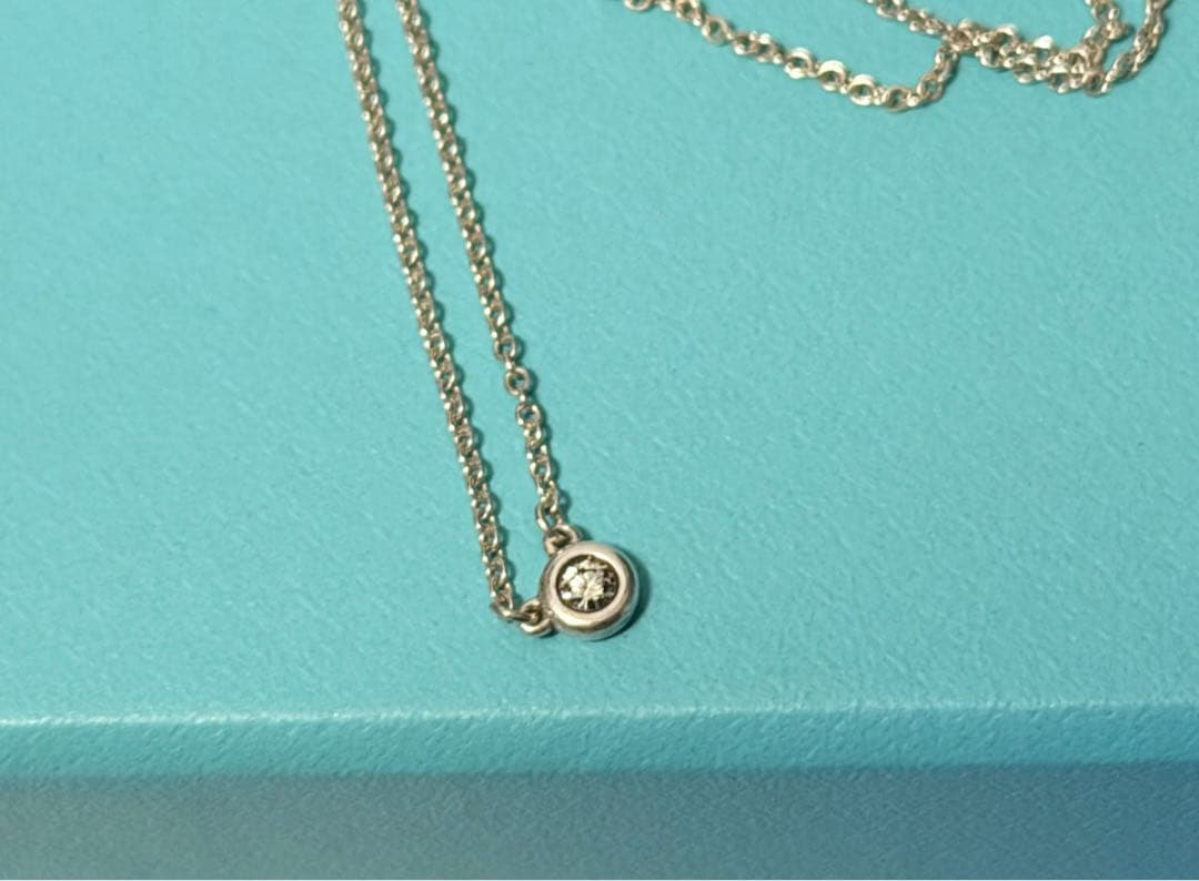 Tiffany & Co. ティファニー バイザヤード ネックレス 付属品付き
