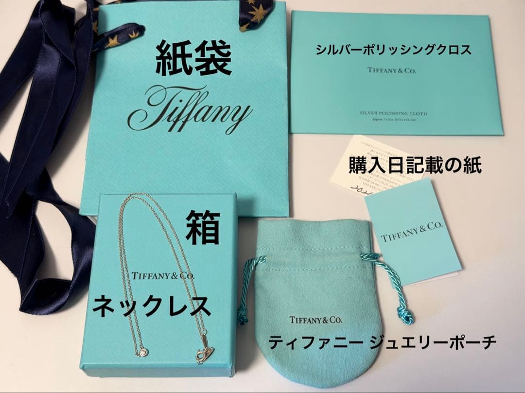 Tiffany & Co. ティファニー バイザヤード ネックレス 付属品付き