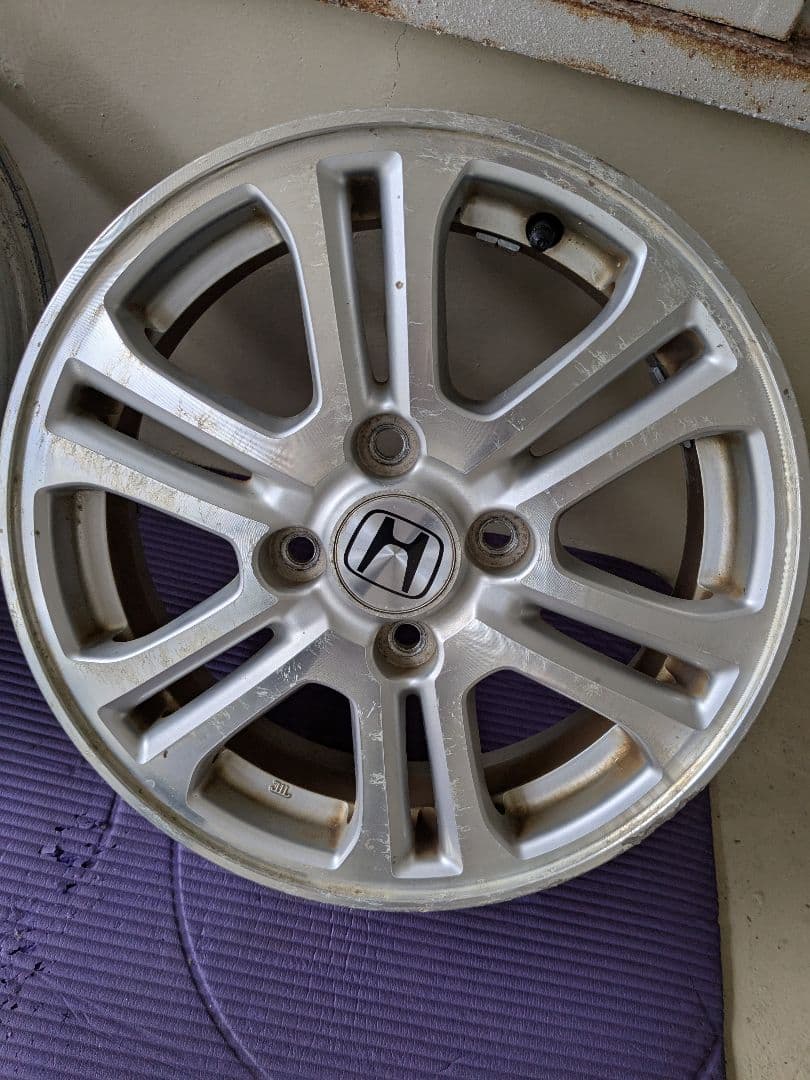 【中古】NBOX JF1 純正アルミホイール 4本セット