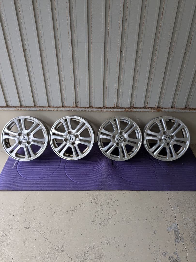 【中古】NBOX JF1 純正アルミホイール 4本セット