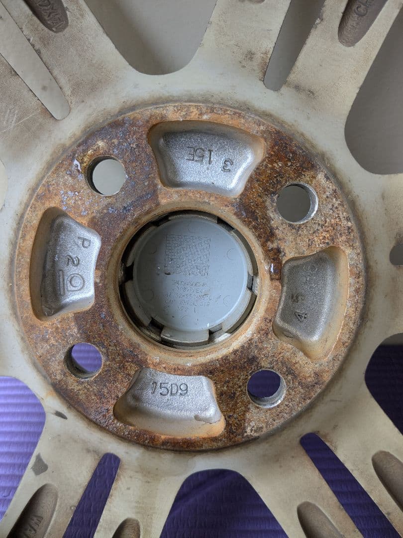 【中古】NBOX JF1 純正アルミホイール 4本セット