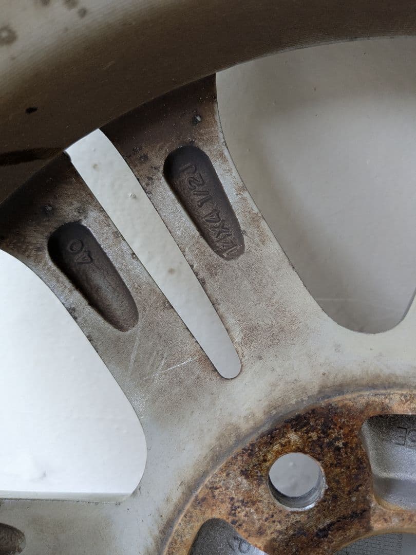 【中古】NBOX JF1 純正アルミホイール 4本セット