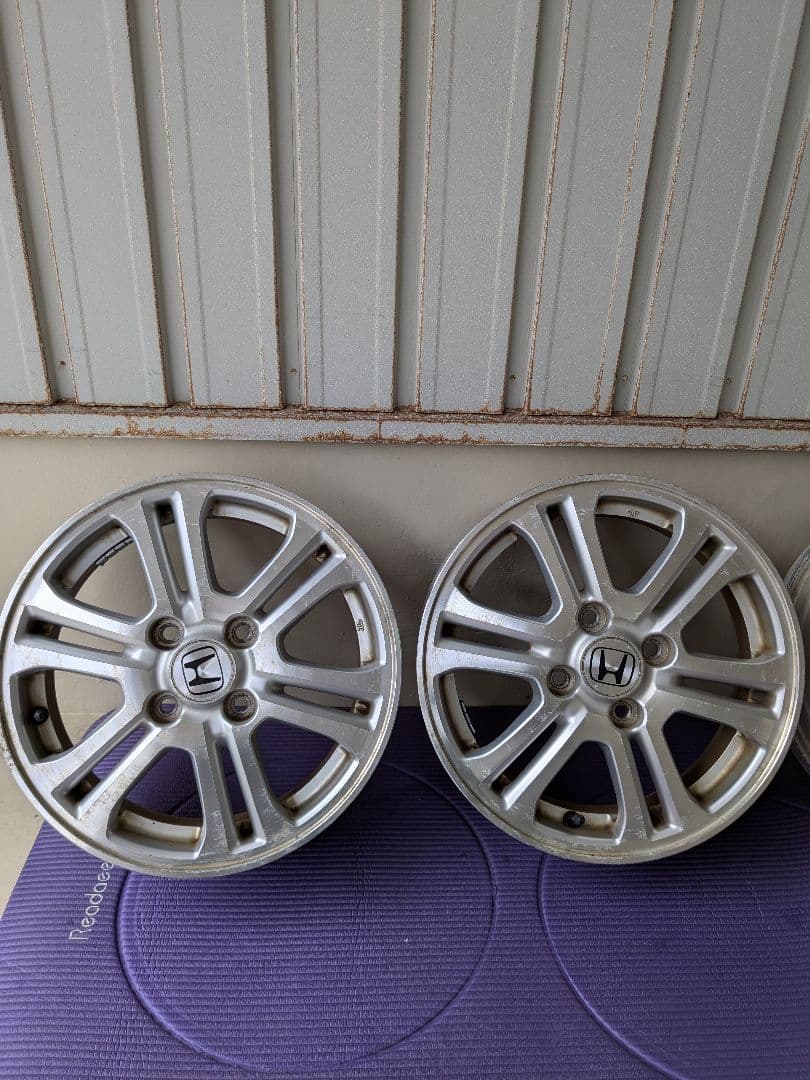 【中古】NBOX JF1 純正アルミホイール 4本セット