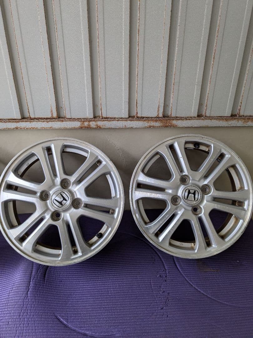 【中古】NBOX JF1 純正アルミホイール 4本セット