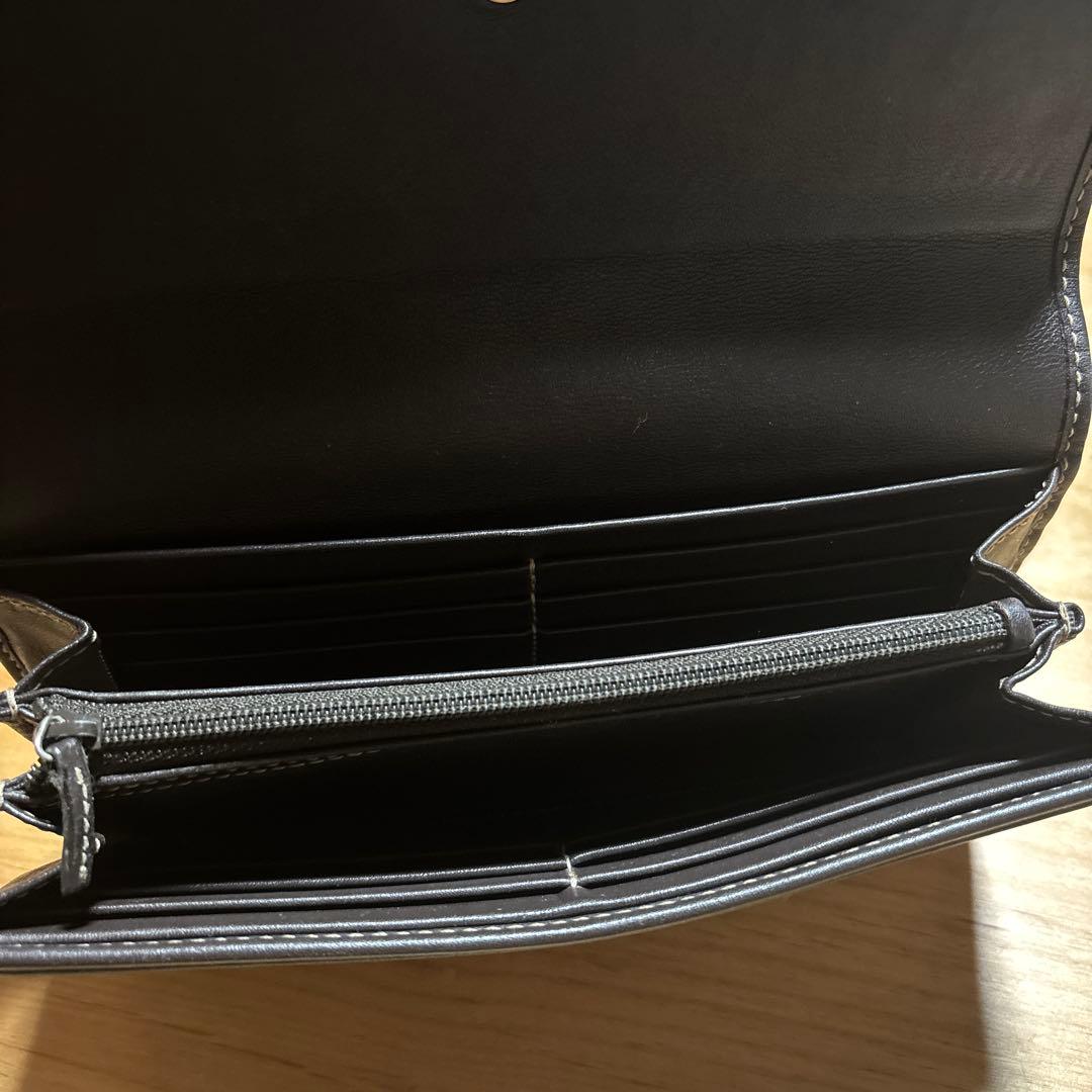 GUCCI長財布 GGキャンバスラブリーハート　中古品