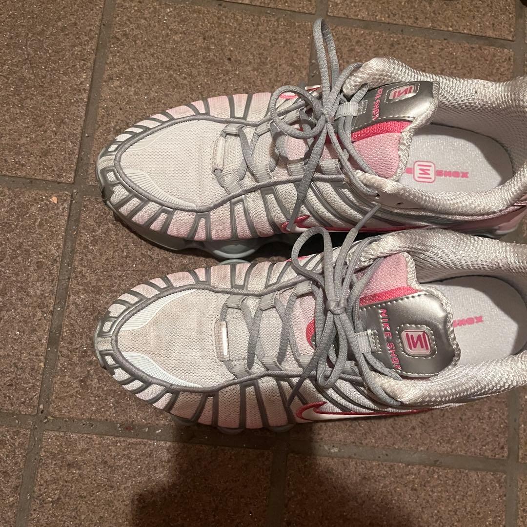 NIKE ナイキ ショックス Shox ピンク y2k シルバー