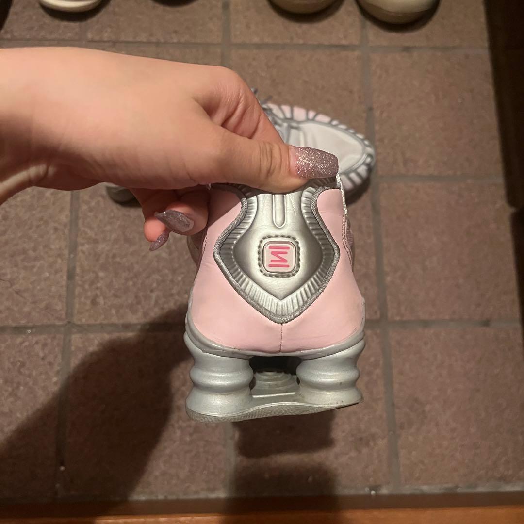 NIKE ナイキ ショックス Shox ピンク y2k シルバー