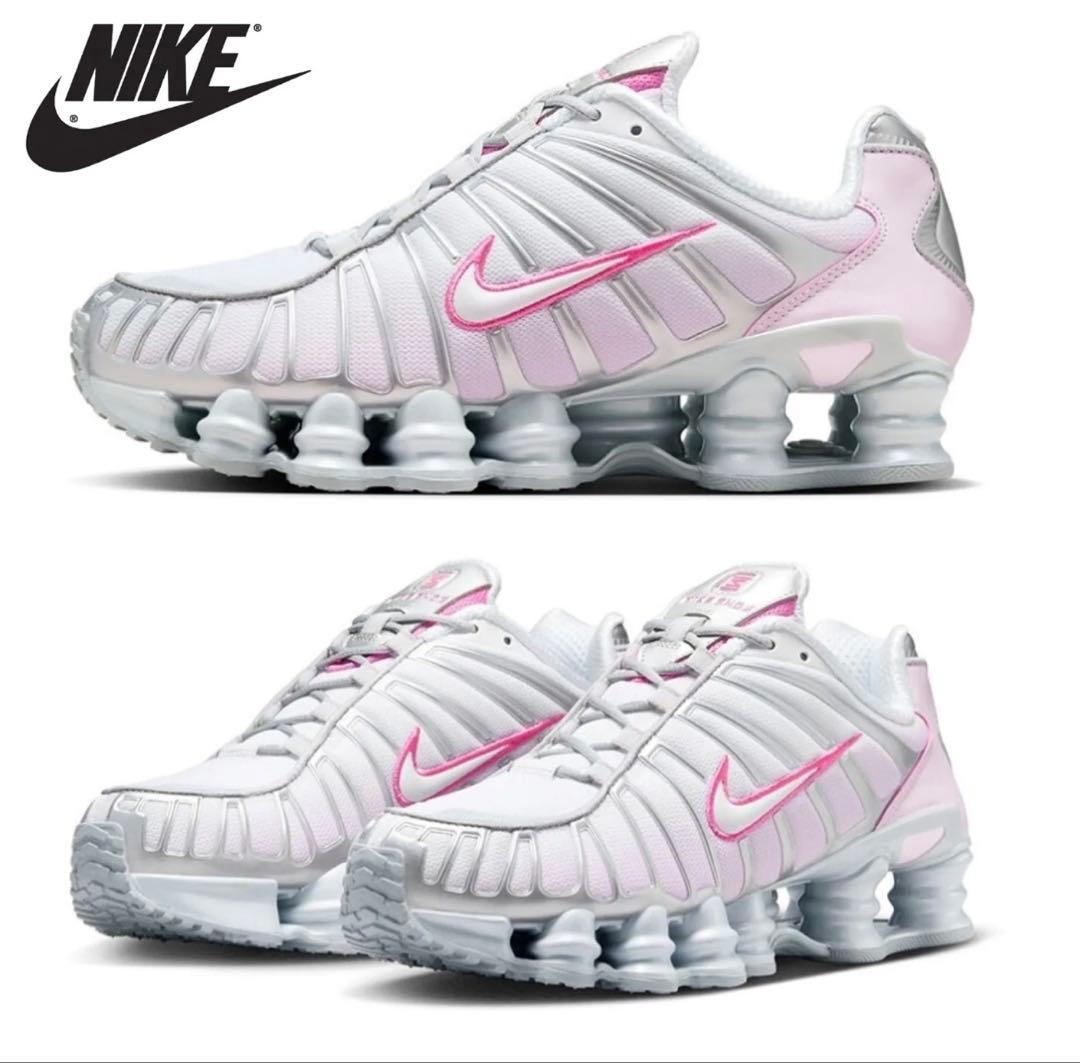 NIKE ナイキ ショックス Shox ピンク y2k シルバー