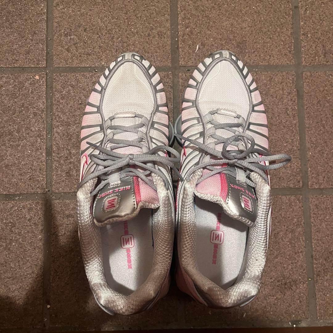 NIKE ナイキ ショックス Shox ピンク y2k シルバー