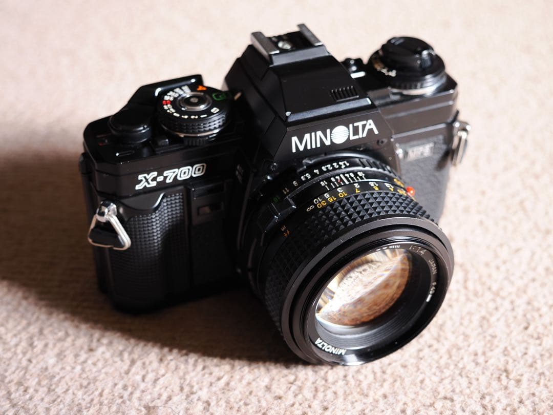 Minolta X-700 + MD ROKKOR 50mm f1.4 美品
