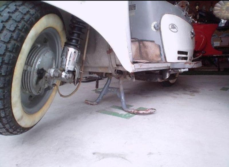 富士重工 ラビットスクーター S301用 ローダウンサス 前後セット ⑫