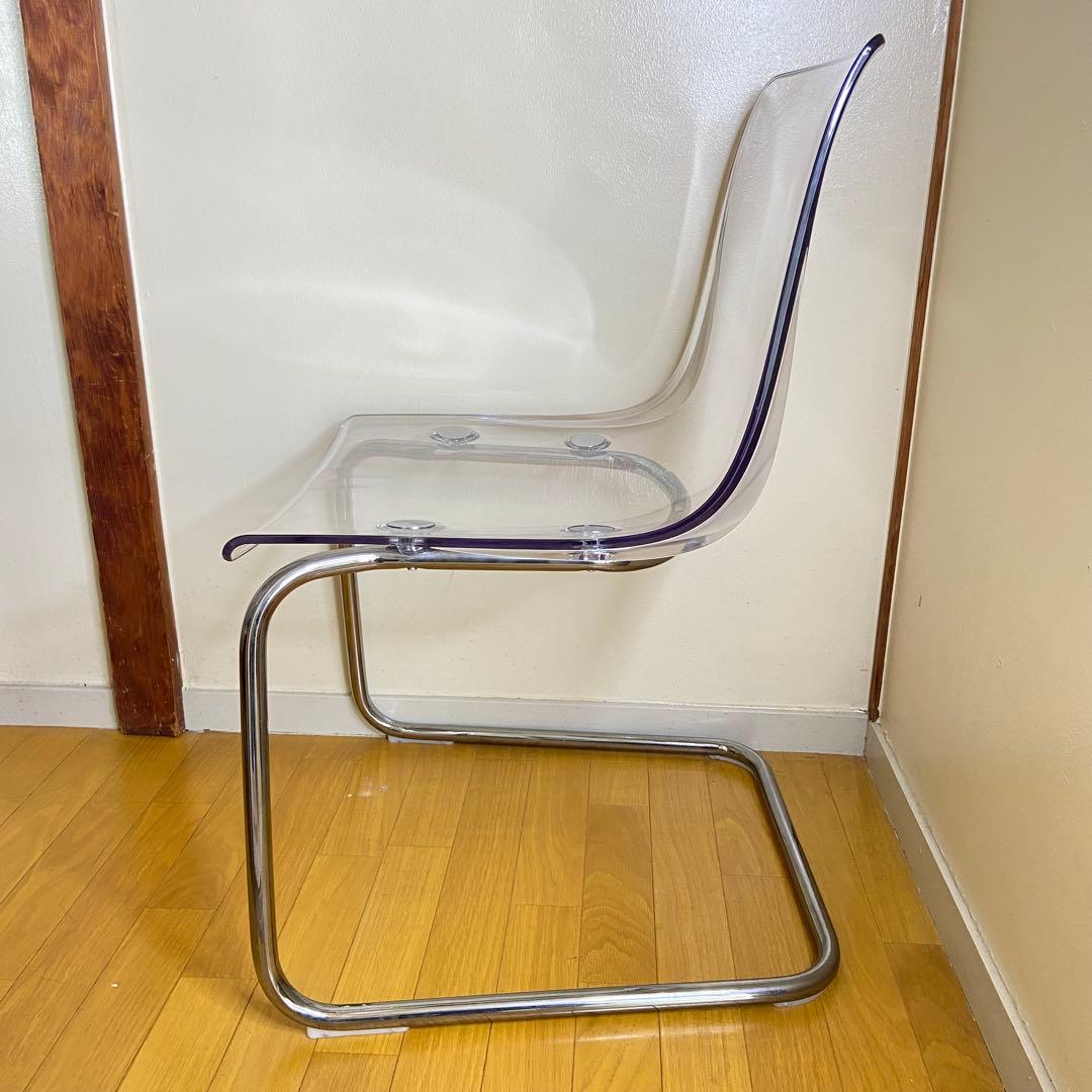 IKEA TOBIAS トービアス アクリルチェア