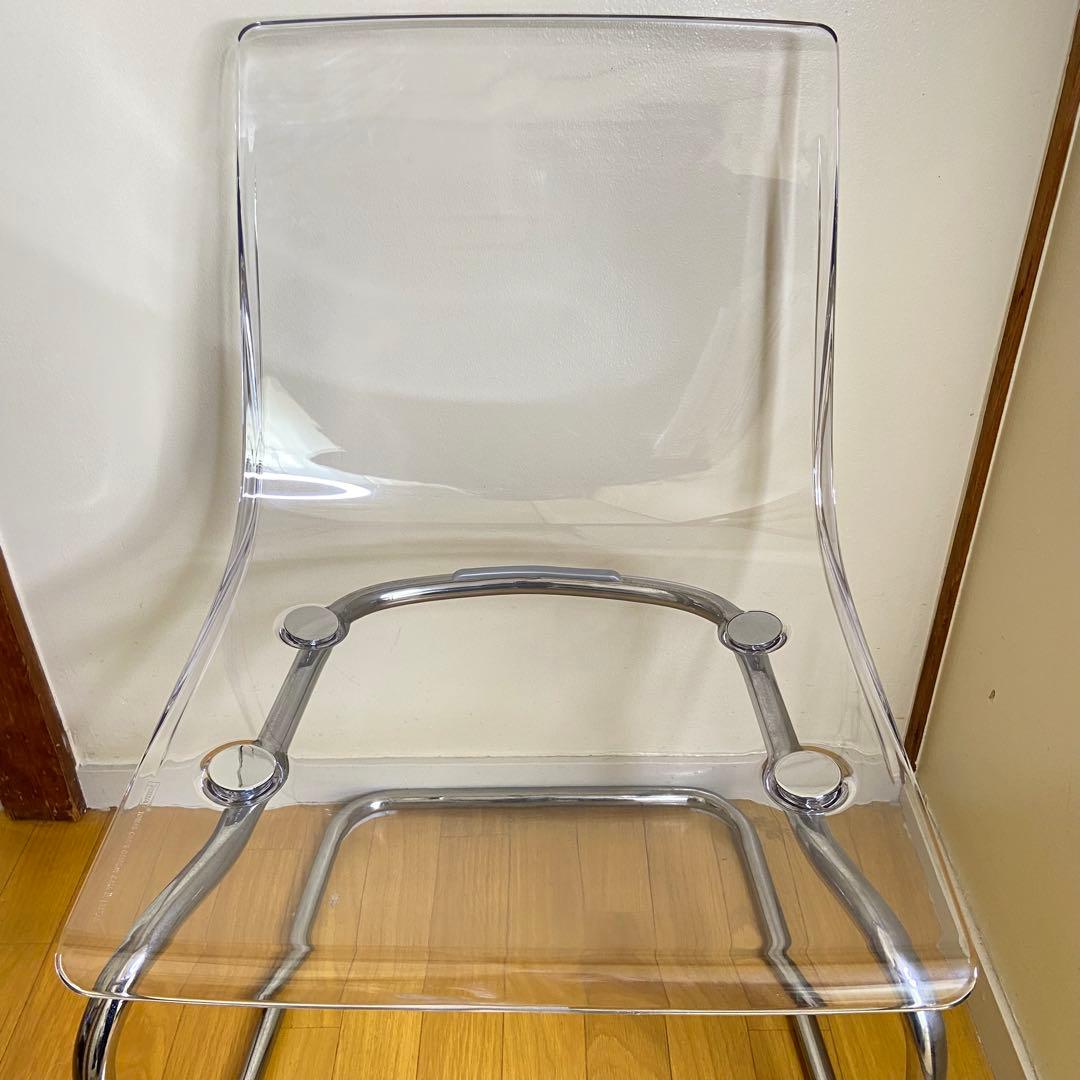 IKEA TOBIAS トービアス アクリルチェア