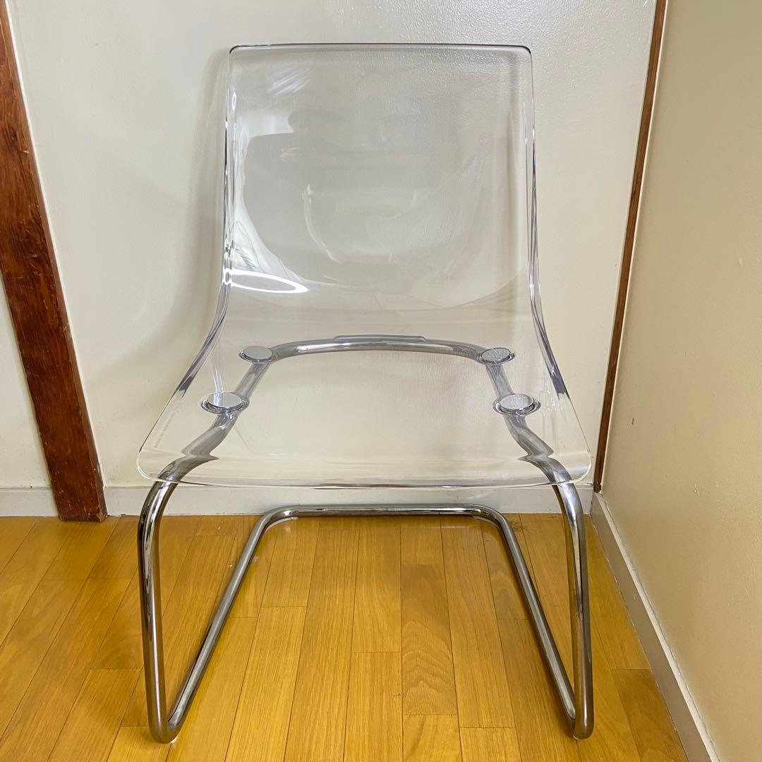 IKEA TOBIAS トービアス アクリルチェア