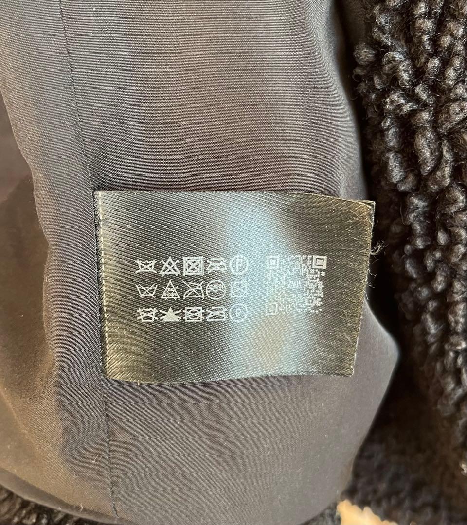 ZARA ボア ブラック ロングコート XS