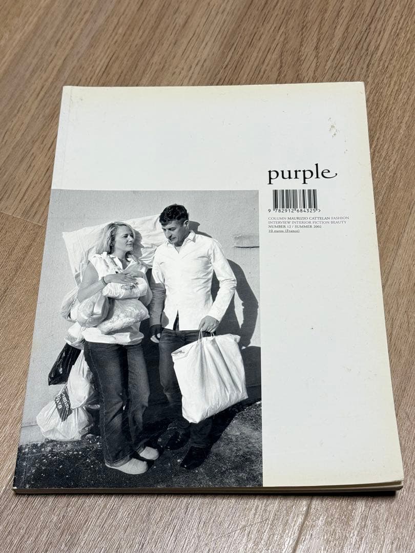 purple number 12 summer 2002 パープル洋雑誌フランス