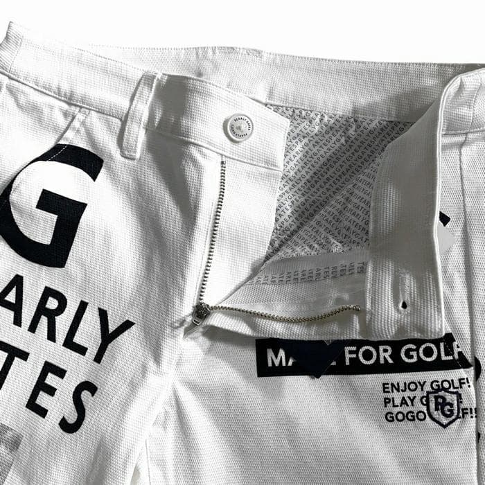 パーリーゲイツ ゴルフ コットン混 ストレッチ ロングパンツ ウェア 00