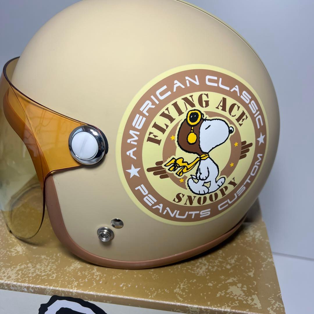 アークス SNOOP SNJ-44 ジェットヘルメット54-57cm スヌーピー