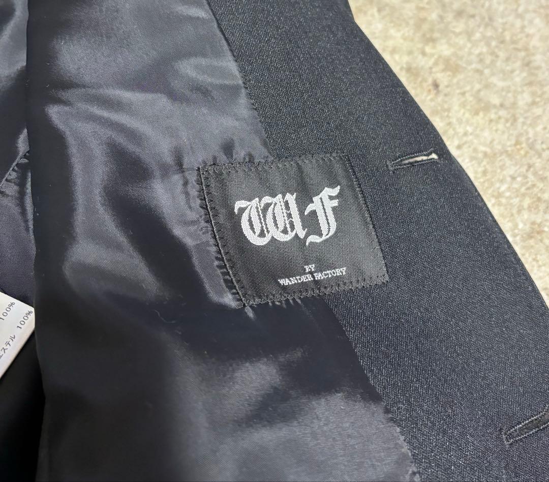 ワンダーファクトリー　6点セット　160 スーツ　卒業式　フォーマル　黒