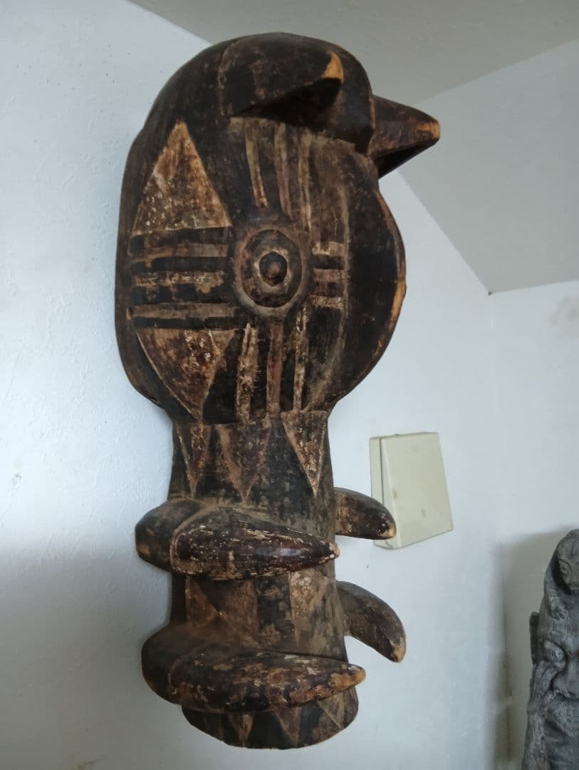 アフリカ マスク グルンシ族 イボイノシシ プリミティブアート 仮面 儀式