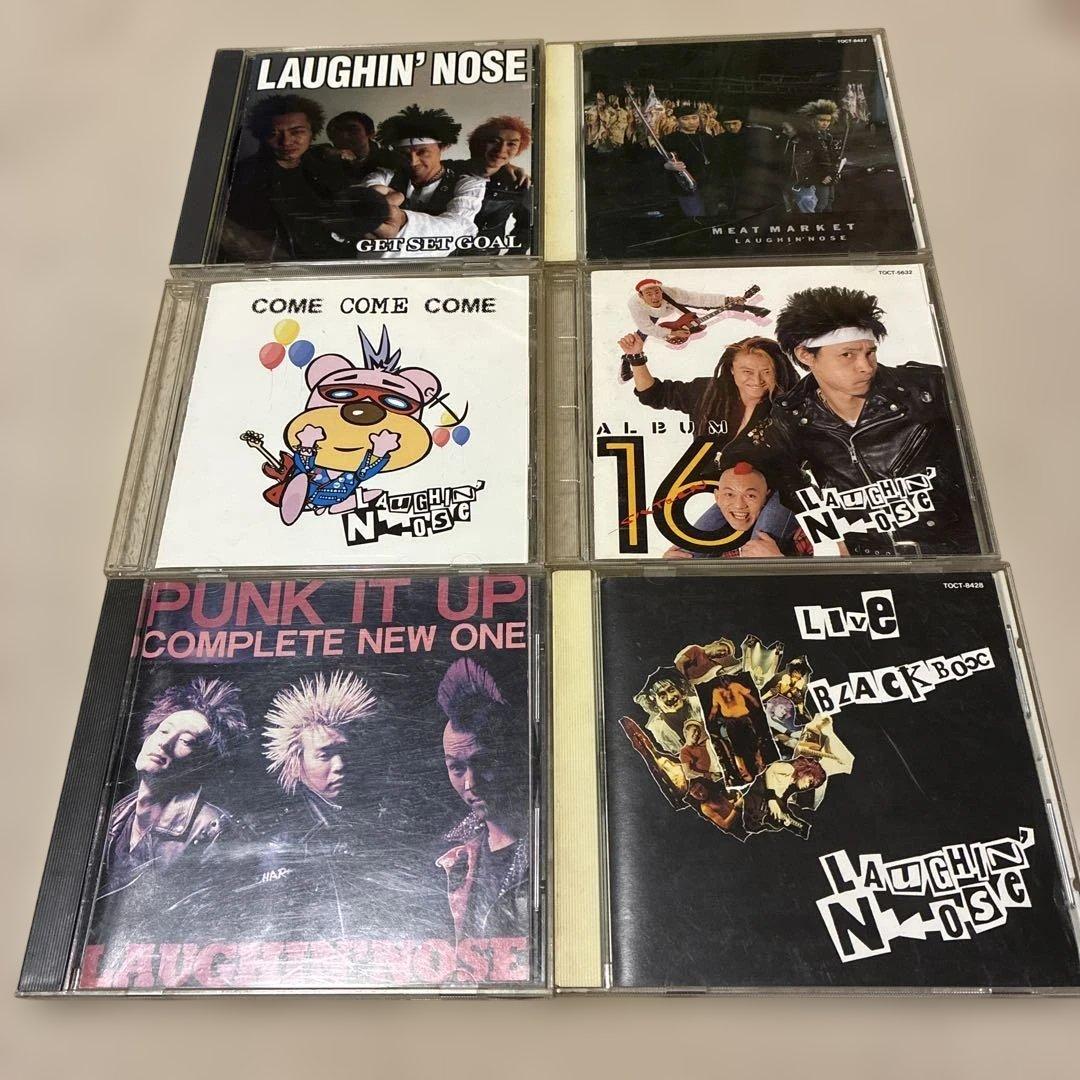 ❶LAUGHIN’ NOSE CD 6枚セット
