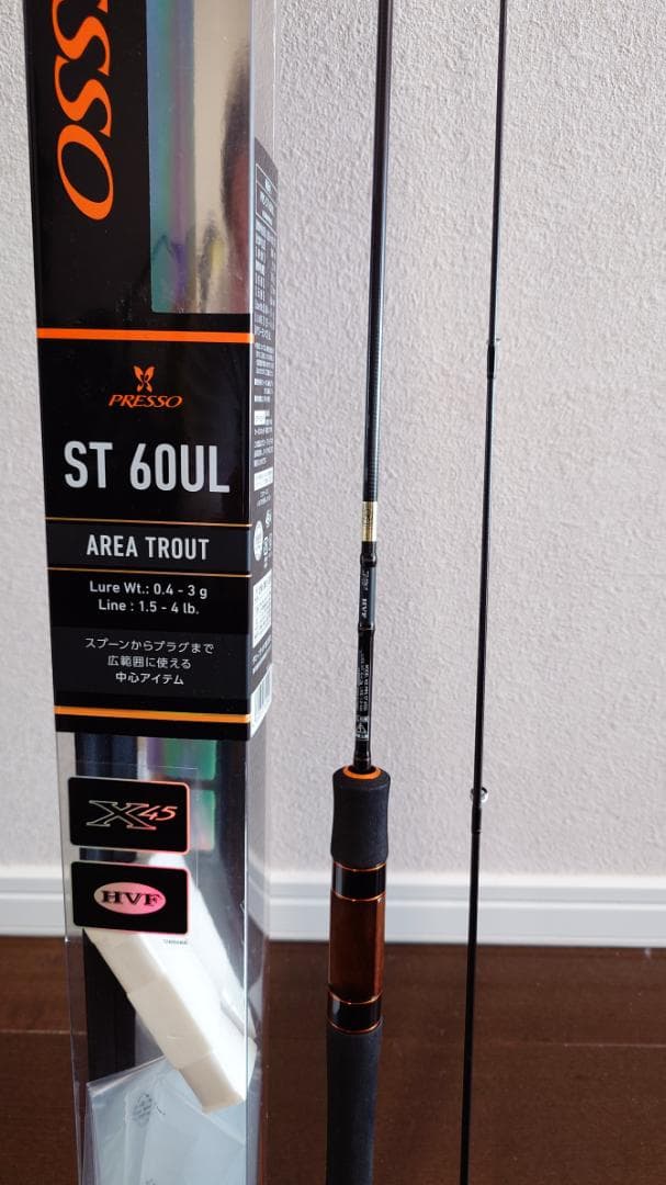 （美品）ダイワ　プレッソＳＴ ６０ＵＬ　エリアトラウトロッド