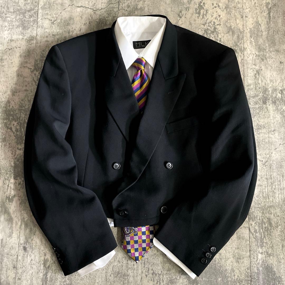 再構築 短丈 極上ウール ジャケット シャツのみ