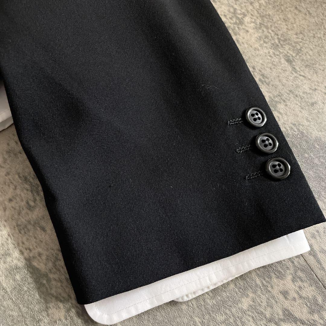 再構築 短丈 極上ウール ジャケット シャツのみ