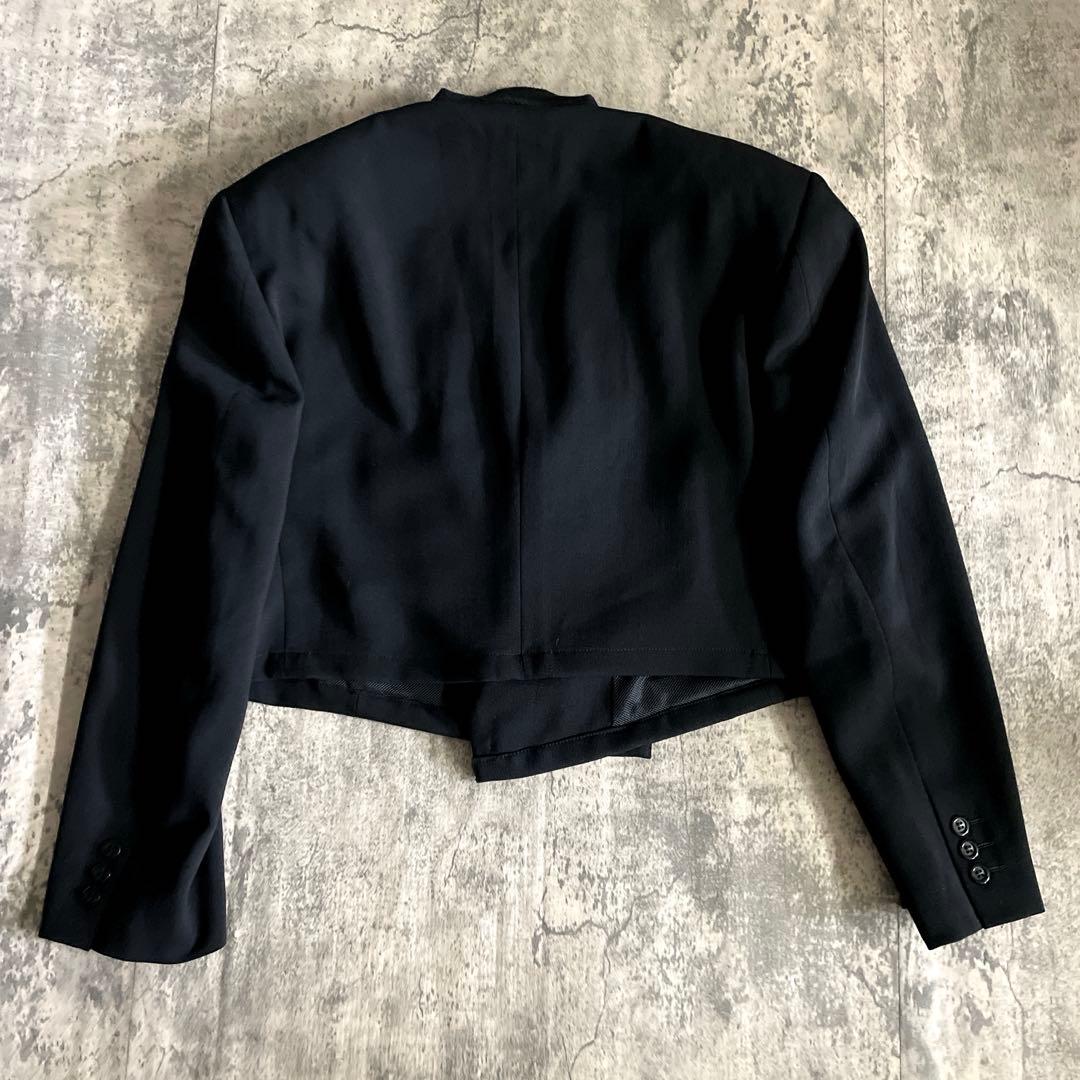 再構築 短丈 極上ウール ジャケット シャツのみ