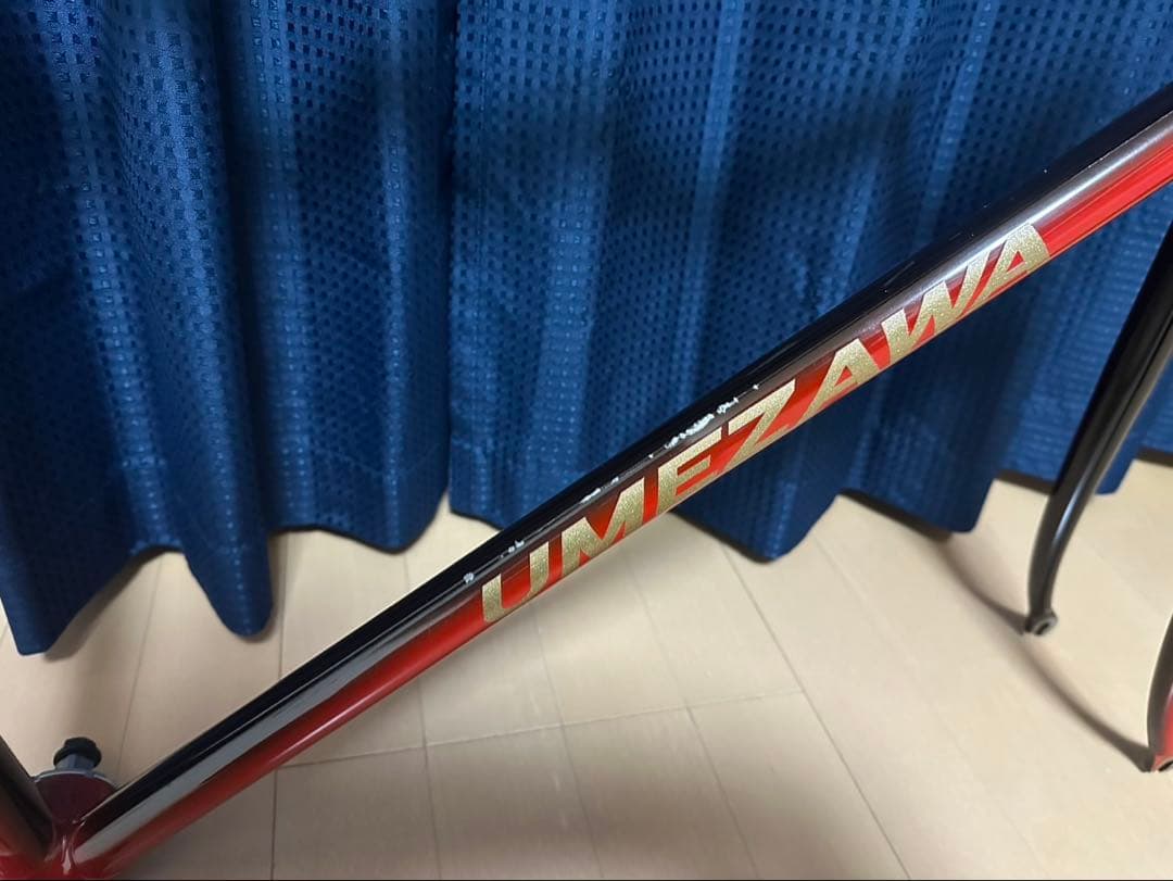 ピスト　フレーム　競輪　ウメザワ　美品