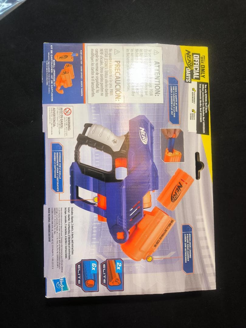 ナーフ　Nerf　シェルストライクDS-6　未開封品