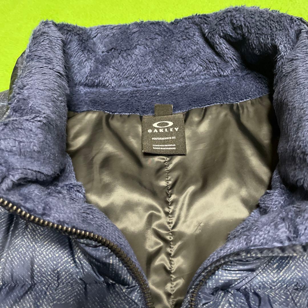 Oakley ゴルフメンズ　ダウンジャケット　ネイビー　2XL