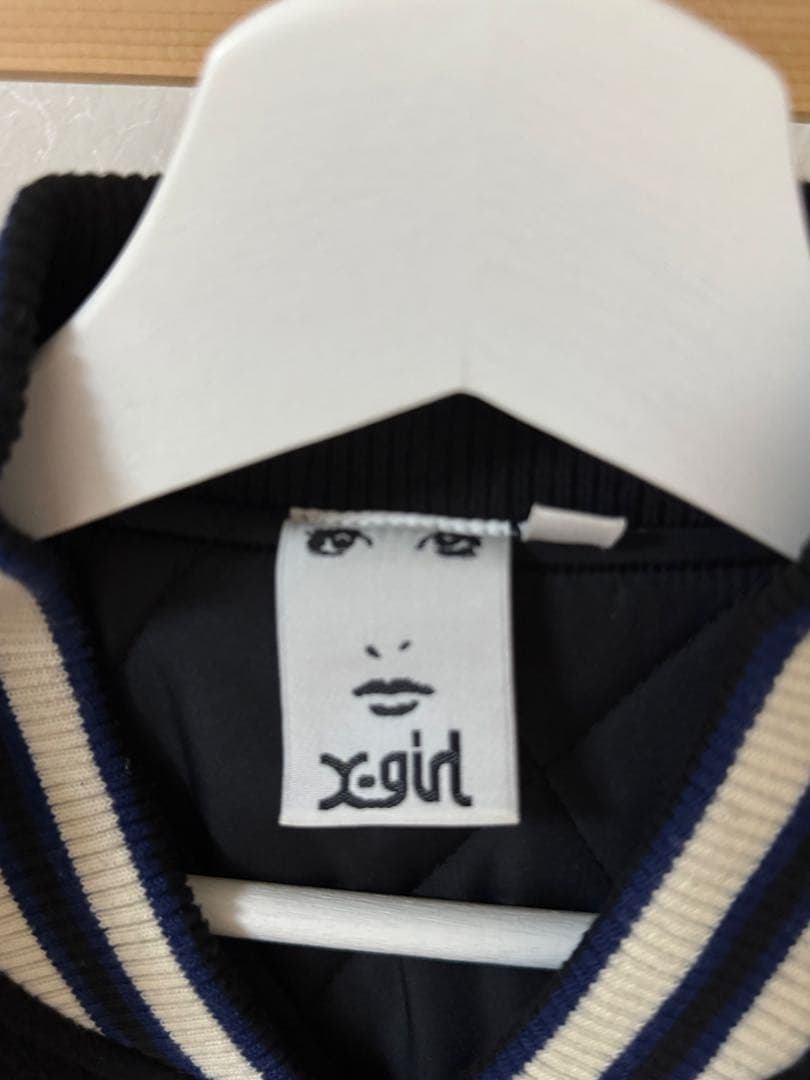 X-girl スタジャン ブラック エックスガール アウター Mサイズ
