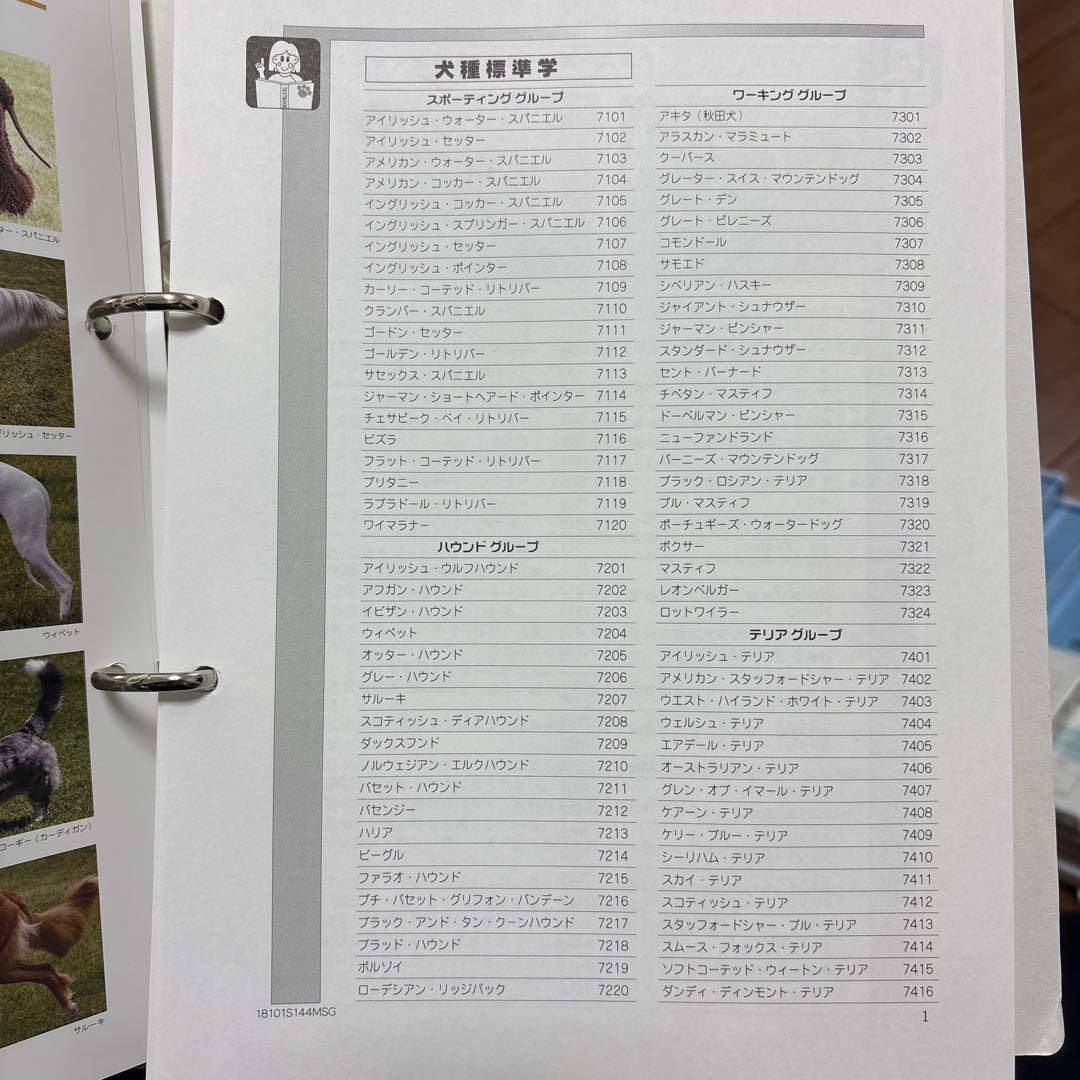 ヒューマンアカデミー　ドッグトレーナープロフェッショナル講座　テキスト・DVD