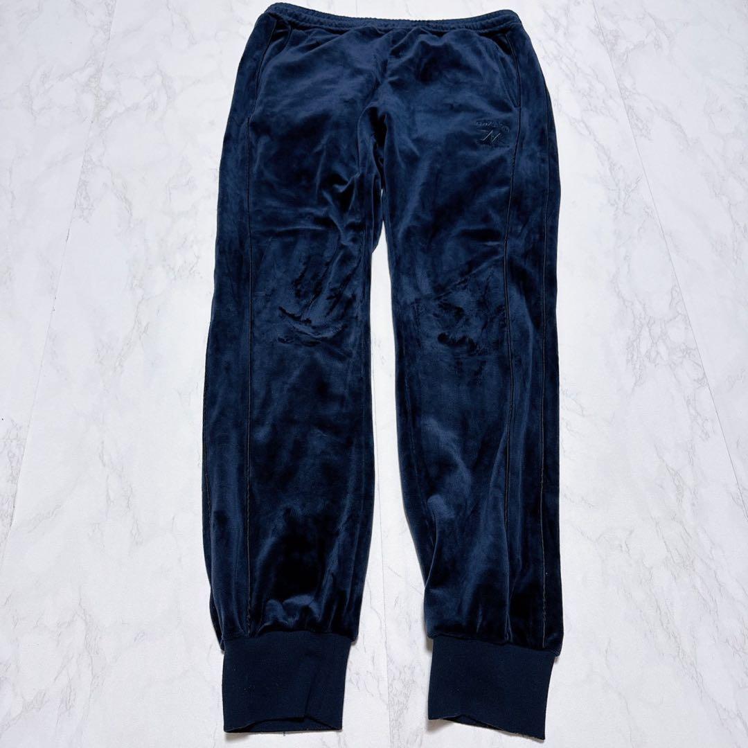 美品✨リザード　マタンアヴニール　ベロア　セットアップ　XL ネイビー