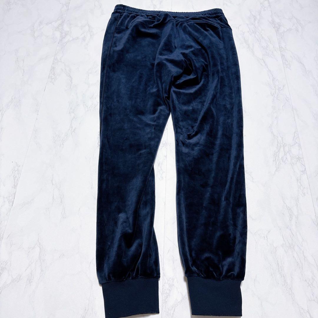 美品✨リザード　マタンアヴニール　ベロア　セットアップ　XL ネイビー