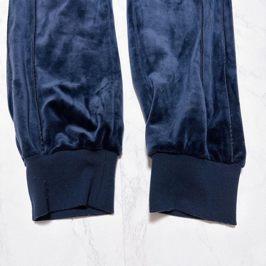 美品✨リザード　マタンアヴニール　ベロア　セットアップ　XL ネイビー