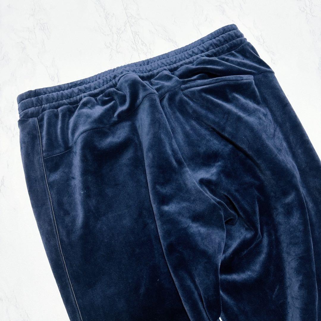 美品✨リザード　マタンアヴニール　ベロア　セットアップ　XL ネイビー