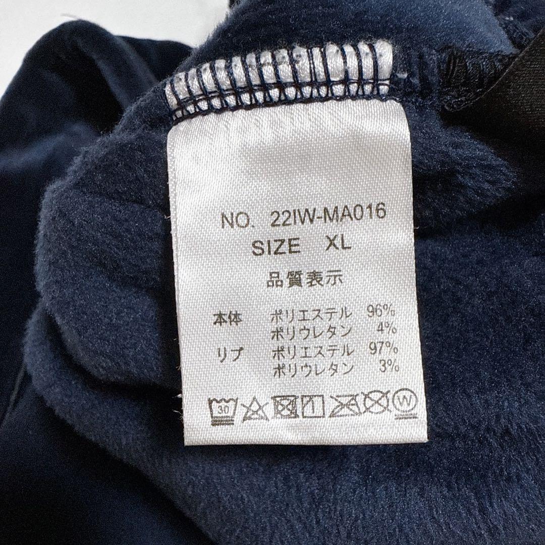 美品✨リザード　マタンアヴニール　ベロア　セットアップ　XL ネイビー