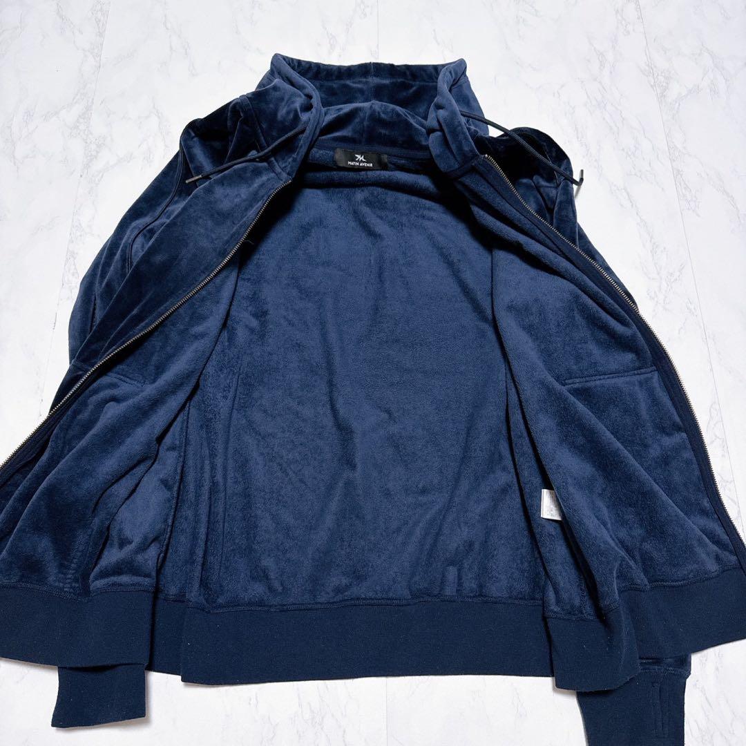 美品✨リザード　マタンアヴニール　ベロア　セットアップ　XL ネイビー