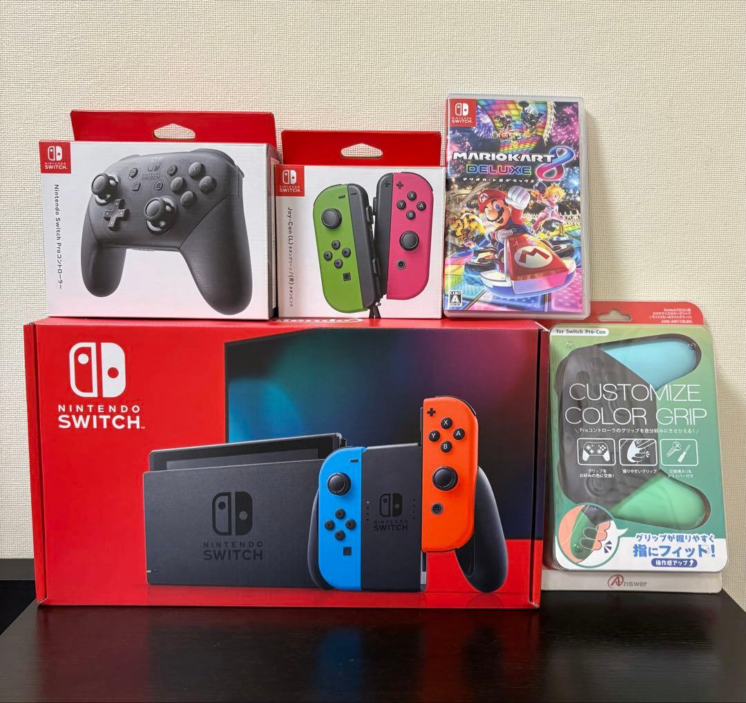 Nintendo Switch 本体セット　ニンテンドースイッチ　マリオカート8