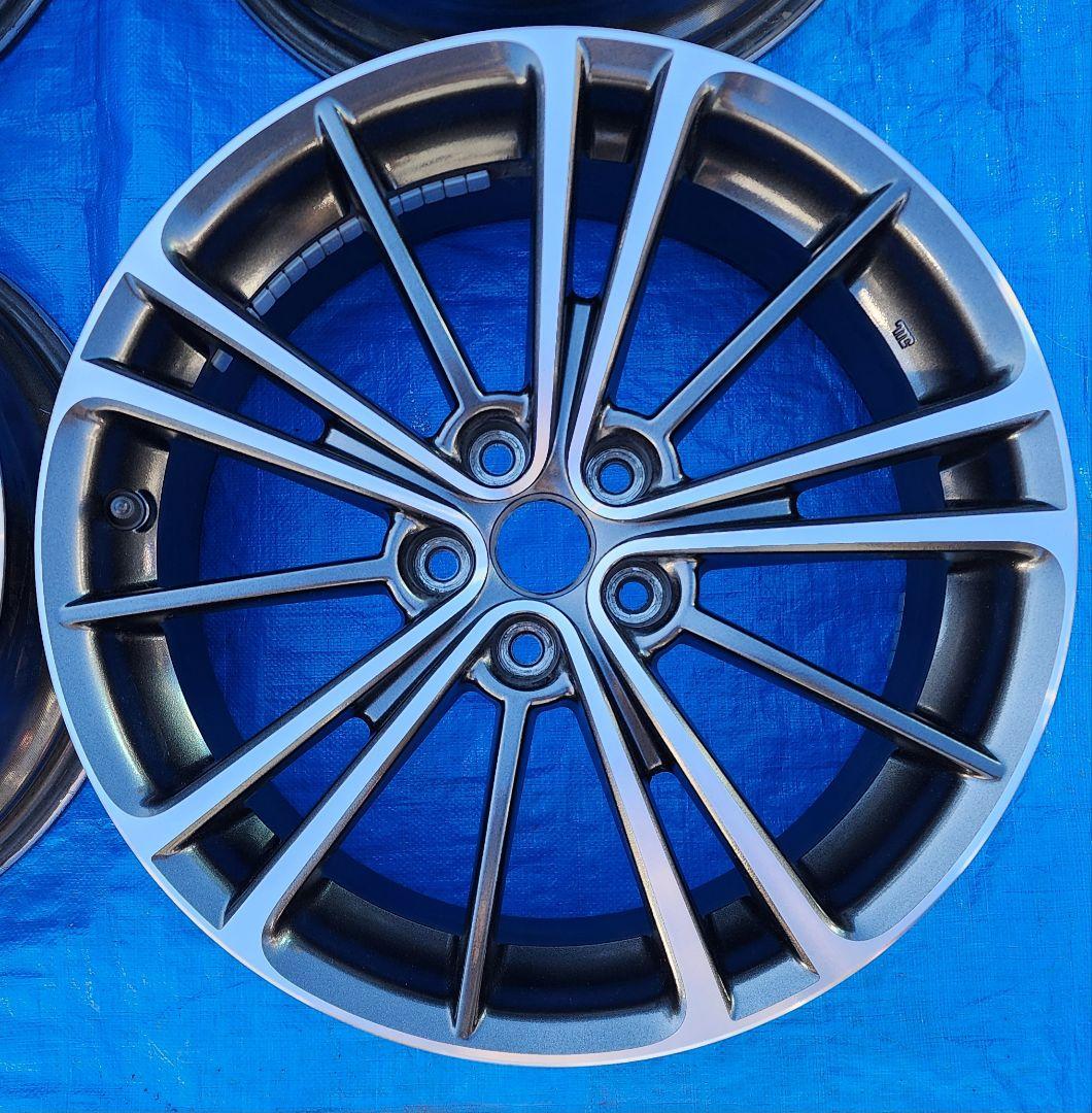 たっちん86純正ホイール 17×7J +48 PCD100 5H 美品　①