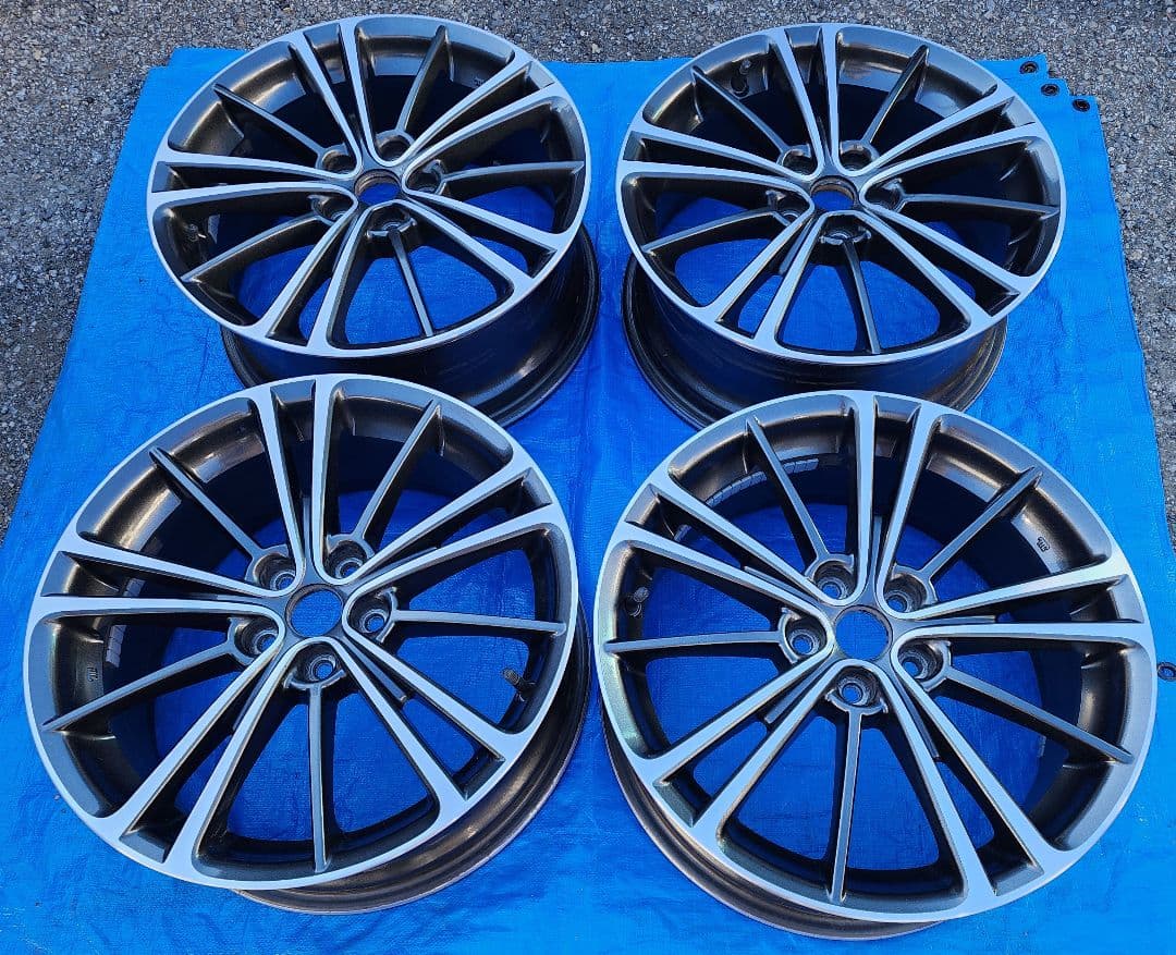 たっちん86純正ホイール 17×7J +48 PCD100 5H 美品　①