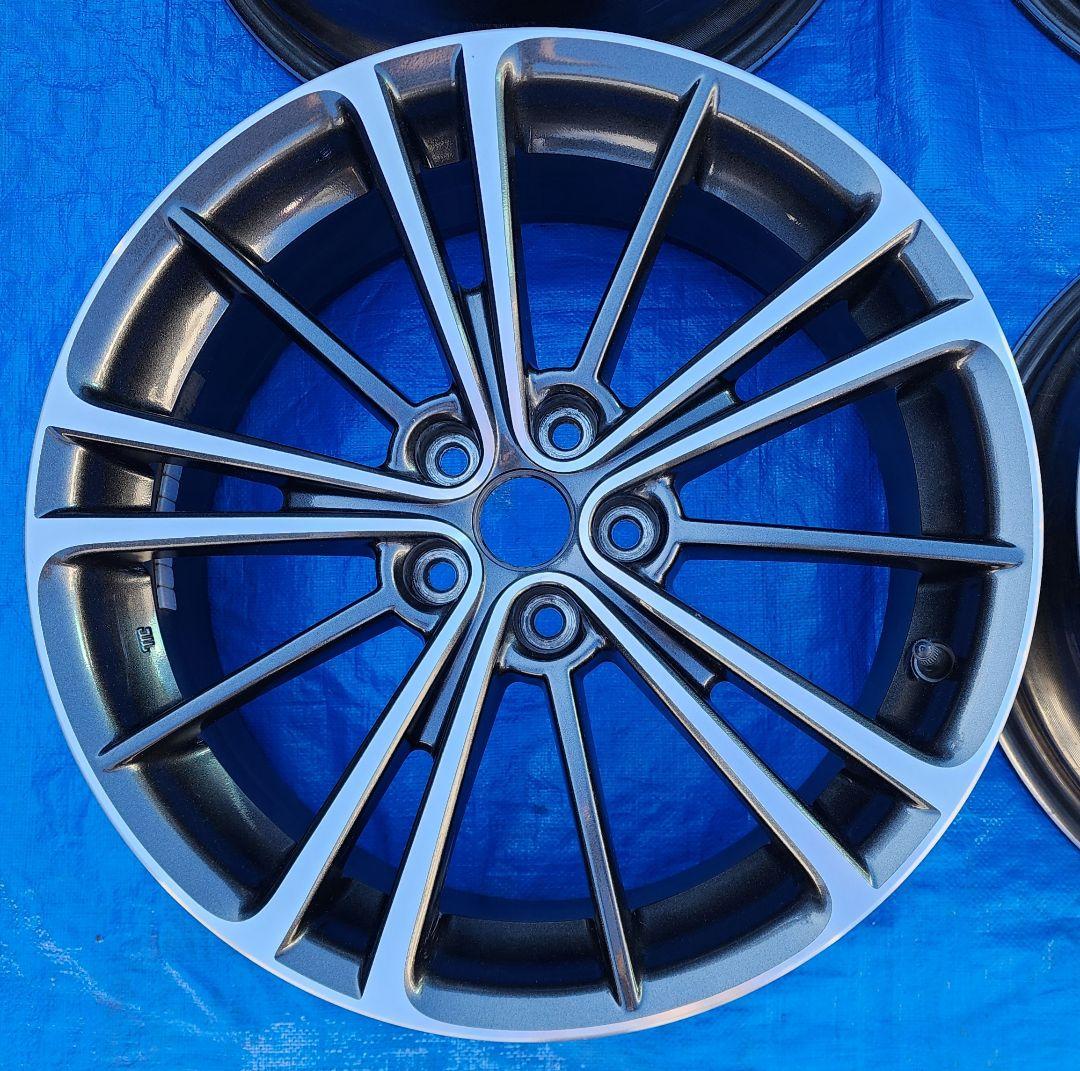 たっちん86純正ホイール 17×7J +48 PCD100 5H 美品　①