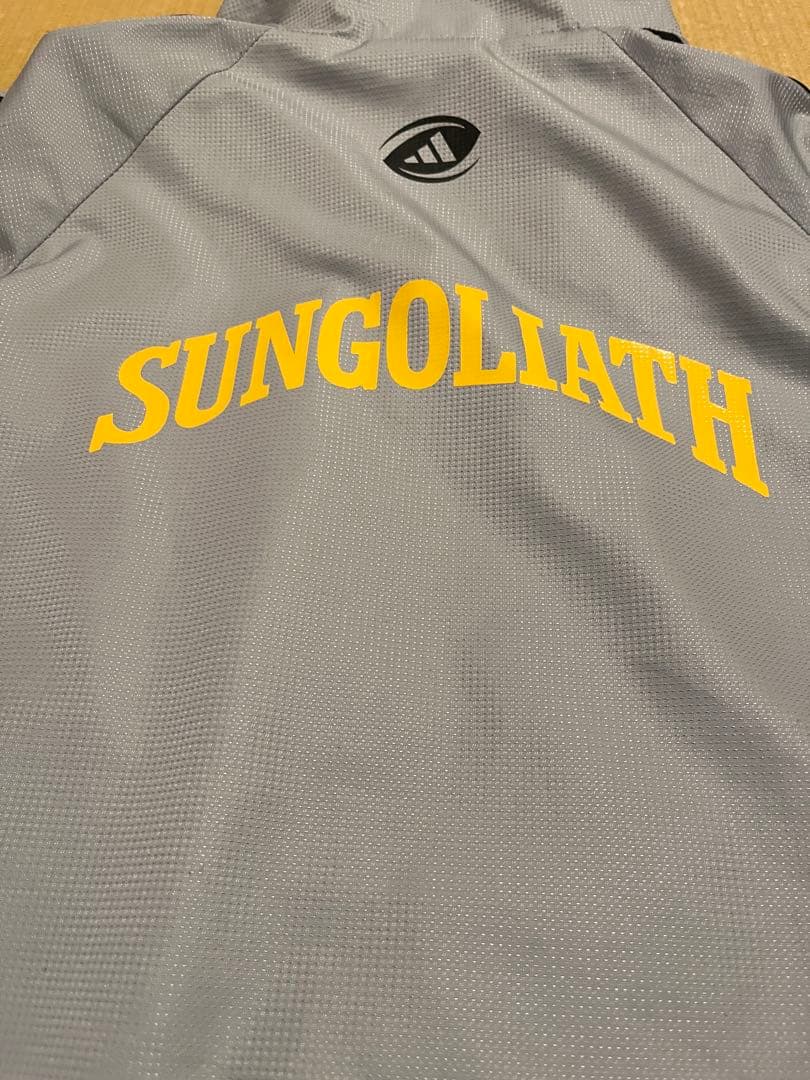 美品 adidas サントリー サンゴリアス ウォームアップジャケット 3XL